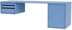 Montana Workshop skrivebord azure 154