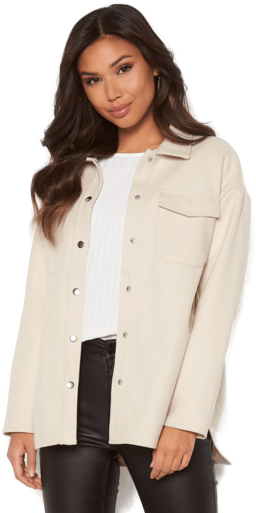 Only Maci L/S Shacket