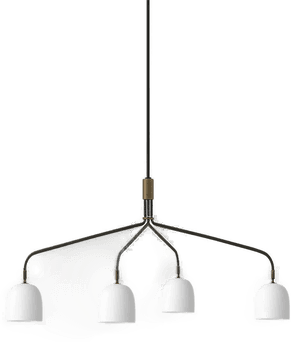 Gubi Howard Lysekrone 4-lys