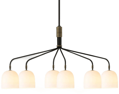 Gubi Lysekrone Howard 6 lys