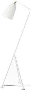 Gubi Gräshoppa Gulvlampe Alabaster White