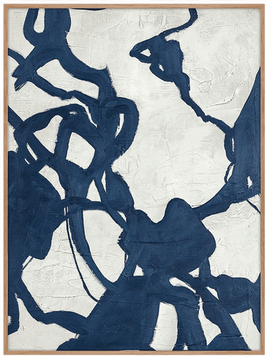 Malerifabrikken Originalt maleri Blueplay