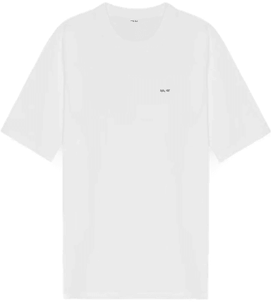 Nn07 Adam EMB T-shirt - White