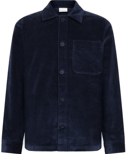 Knowledgecotton Apparel Corduroy Overshirt Night Sky