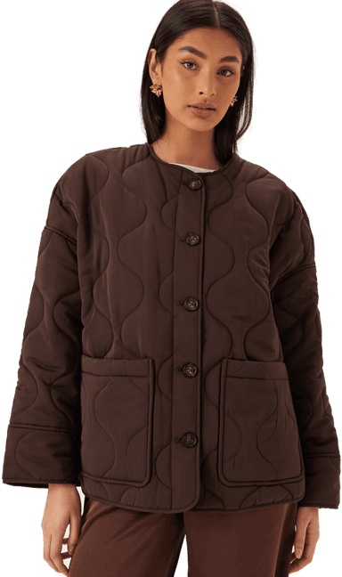 Object Collectors Item Objallie Ls Lo Quilted Jacket