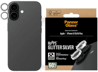 PanzerGlass Hoops Linsebeskytter iPhone 17/16/16 Plus