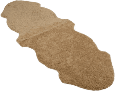 Warm & Comfy Saueskinn 160x60 cm Honning