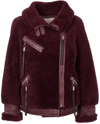 Natures Collection Nicki jakke Vinrød