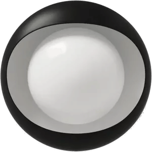 Lyfa Cornea 220 vegglampe Black