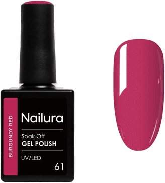 Nailura Gel Polish 61 Burgundy Red