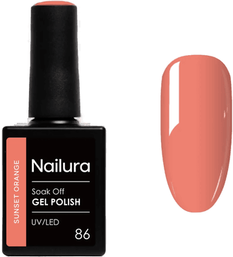 Nailura Gel Polish 86 Sunset Orange