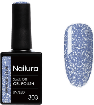Nailura Gel Polish 303 Sparkling Blue