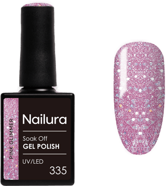 Nailura Gel Polish 335 Pink Glimmer