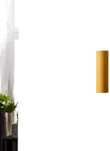 Argon Vegglampe Marion, gullfarget