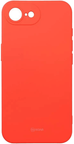 Roar All Day Colorful Jelly Deksel iPhone 16e - Peach Pink