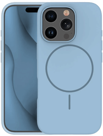 Telforceone iPhone 16 Pro Deksel - Lys Blå