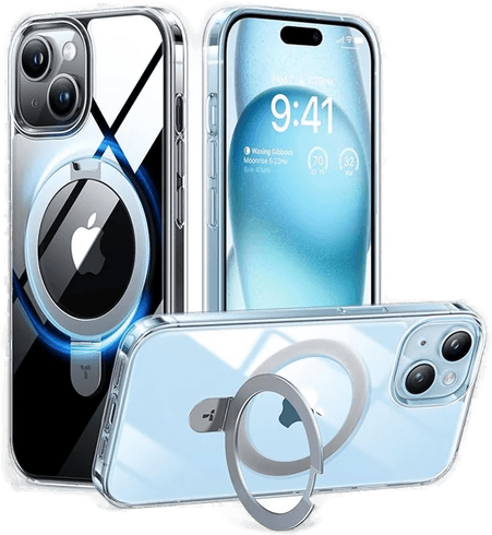 Torras UPRO Ostand Clear Case iPhone 15