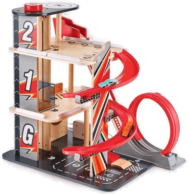 Hape Gearhead Stunt Garage