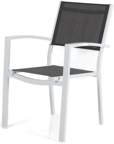 Brafab Leone Karmstol Hvit/Grå