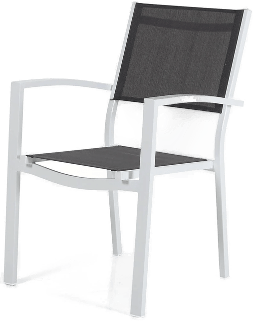 Brafab Leone Karmstol Hvit/Grå