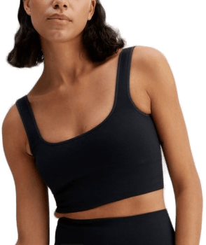 Pierre Robert Sports Bra Rib Svart