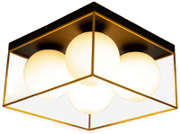 Aneta Lighting Plafond ASTRO Svart