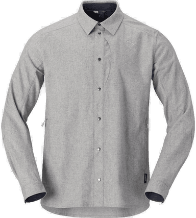 Norrøna Tamok Wool Shirt M'S Drizzle Melange
