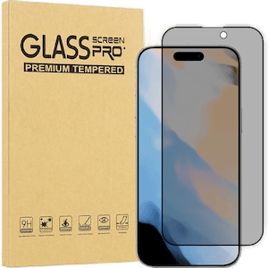 Iiglo iPhone 17/16 Pro Privacy skjermbeskytter