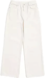 Holzweiler W Wide-Leg Jeans Ecru 30/34