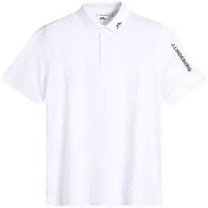 J.Lindeberg Tour Tech Pique M Hvit