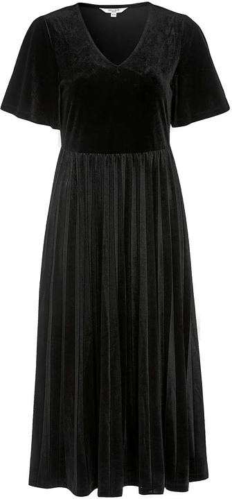 Cellbes Of Sweden plissert fløyelkjole