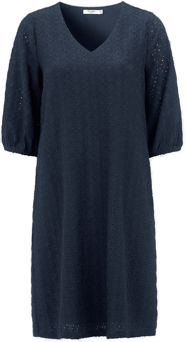Cellbes Of Sweden Jersey-kjole med hullbroderi