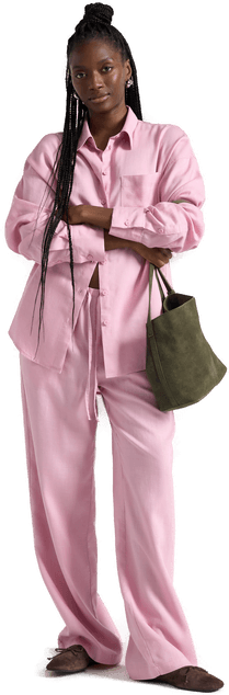 Lindex vide bukser i linblanding