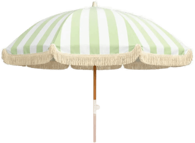 Hillerstorp Parasoll 200 cm grønn/hvit