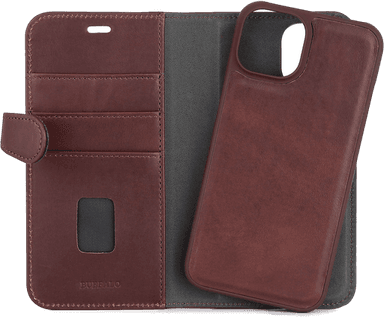 Buffalo Lommebokdeksel iPhone 14 Brun