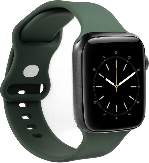 Gear Silikonreim Olivengrønn Apple Watch 38/40/41mm