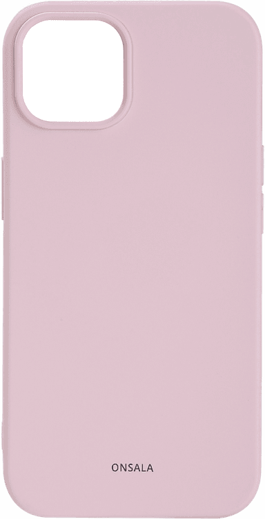 Onsala Silikon Deksel iPhone 14 Rosa