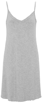 Damella Bamboo Nattkjole Grå