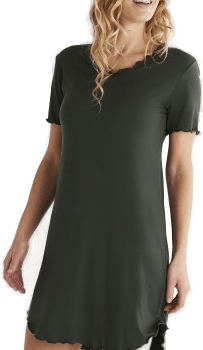 Damella Bamboo Nightdress Oliven