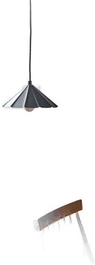 &Home Taklampe Ester Svart