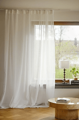 Jotex ALBA voilegardin ekstra bred