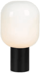 Markslöjd Brooklyn Bordlampe 44cm Sort/opal