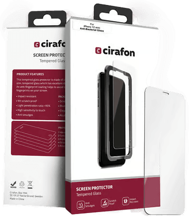 Cirafon Ultra-wide Curved Glass Iphone 12 Mini