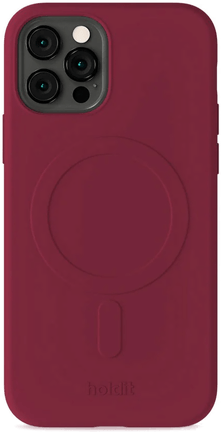 Holdit Soft MagSafe Case Red Velvet iPhone 12