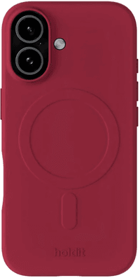 Holdit iPhone 17 Soft MagSafe Case - Red Velvet