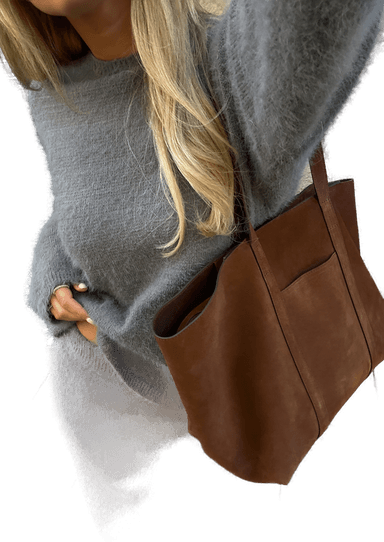 Bubbleroom Fluffy Knitted Sweater