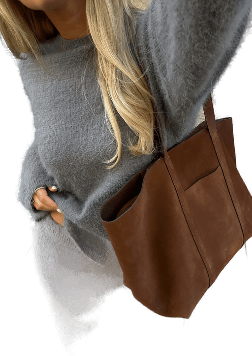 Bubbleroom Fluffy Knitted Sweater