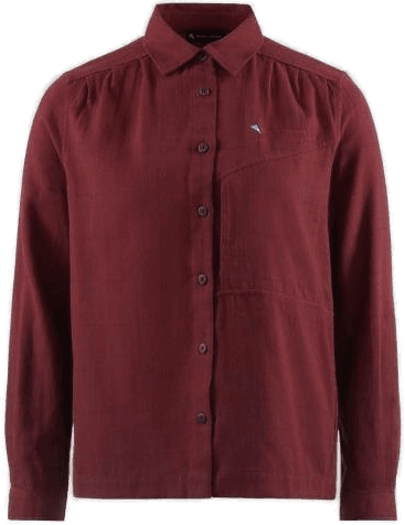 Klättermusen Helheim Ls Shirt Tawny Red