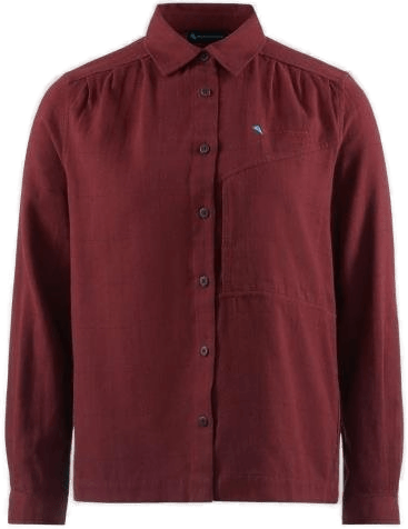 Klättermusen Helheim Ls Shirt Tawny Red
