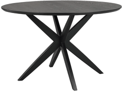 Rowico Home Calverton spisebord Ø120 cm svart eik